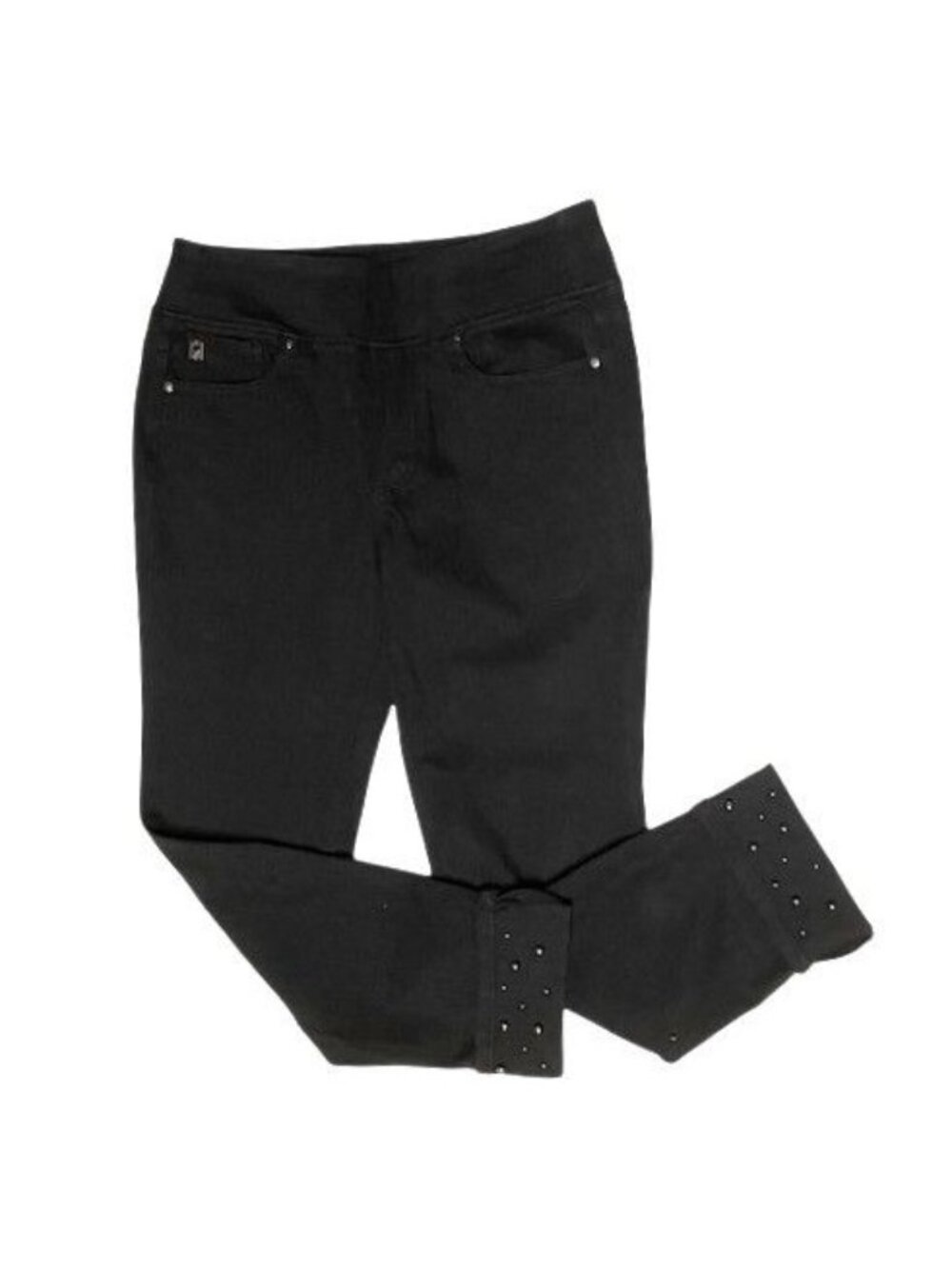 Belle by Kim Gravel Regular Flexibelle Pearl Cuff Jean 12 - Picture 2 of 9